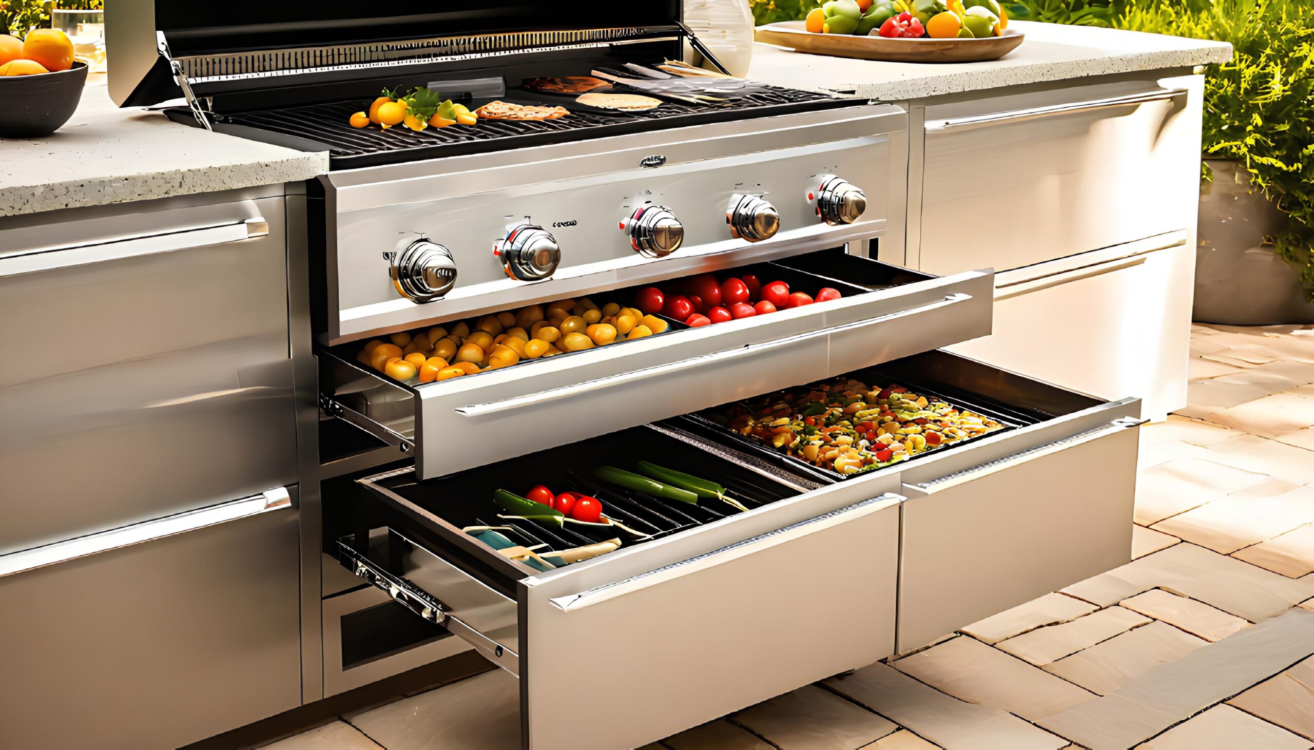 What Are Outdoor Warming Drawers?